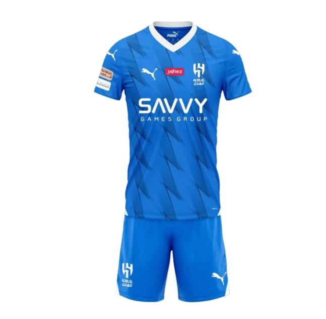 Kit Infantil Al-Hilal Home 23/24 - Azul