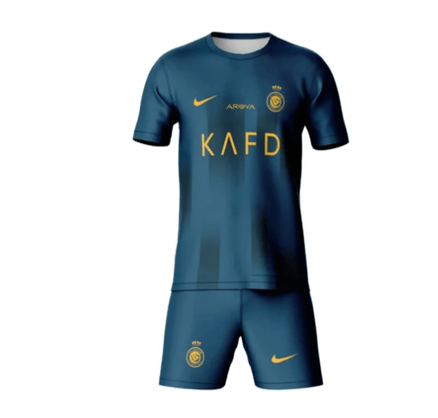 Kit Infantil Al-Nassr Away 23/24 - Marinho